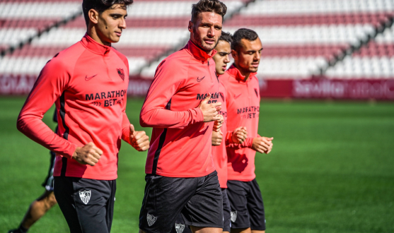 Sevilla FC training, 8th November 2019 