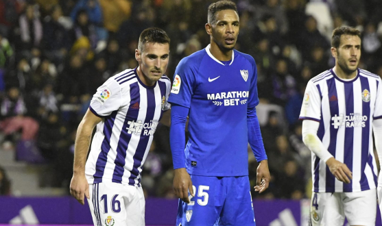 Fernando in action against Valladolid