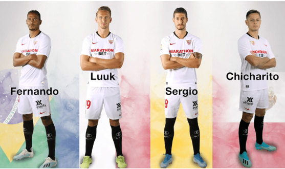 Sevilla players took a MyHeritage DNA test