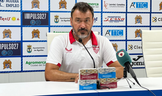 Jesús Galván, técnico del Sevilla Atlético 