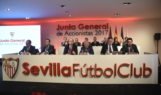 Junta General de Accionistas del Sevilla FC 2017