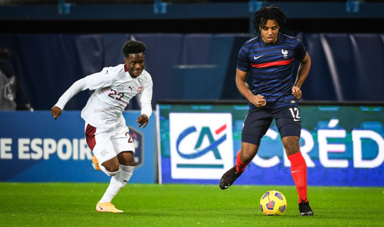 Koundé with France U21s