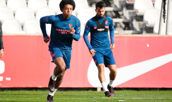 Koundé se entrena con el Sevilla FC