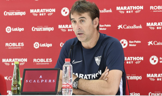 Lopetegui in his press conference