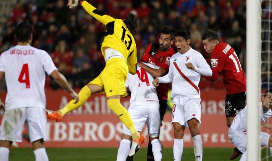 Partido entre el RCD Mallorca y el Sevilla Atlético