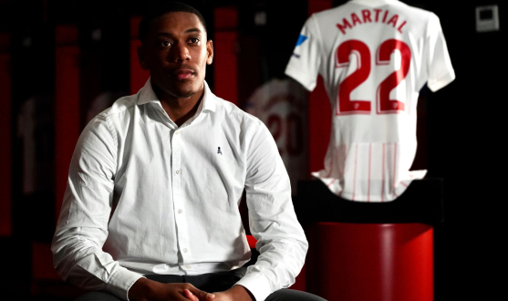 Anthony Martial in first interview since his arrival