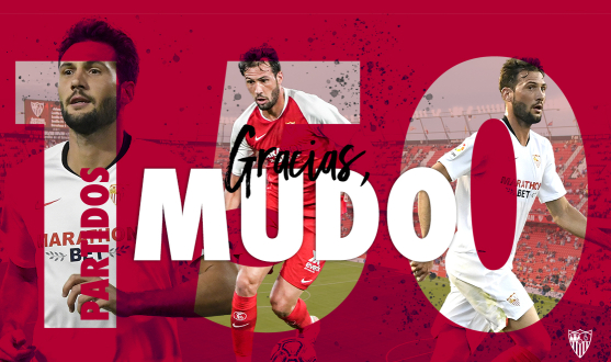 150 games for Mudo Vázquez as a Sevilla player