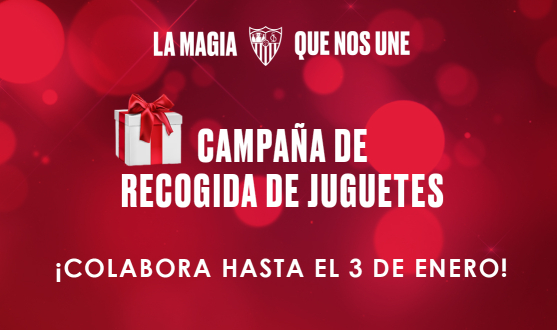 Recogida Juguetes Sevilla FC