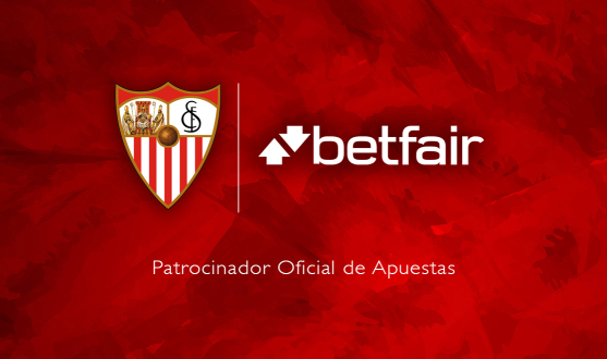 Betfair, nuevo patrocinador de apuestas del Sevilla FC