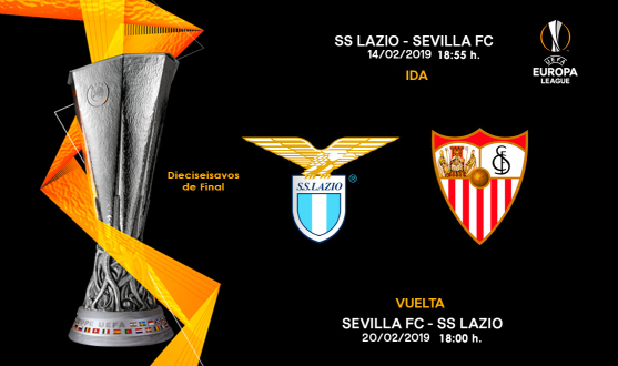 Knockout tie between SS Lazio and Sevilla FC
