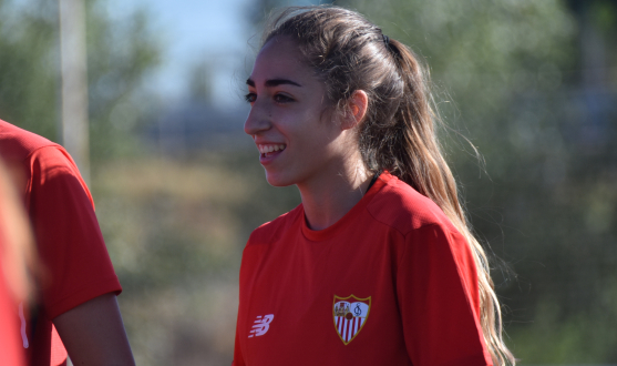 Olga Carmona del Sevilla FC
