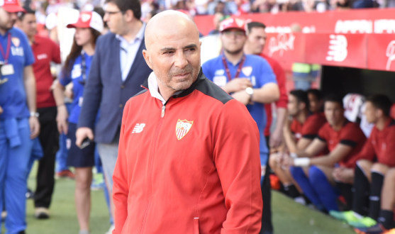 Sampaoli, técnico del Sevilla FC
