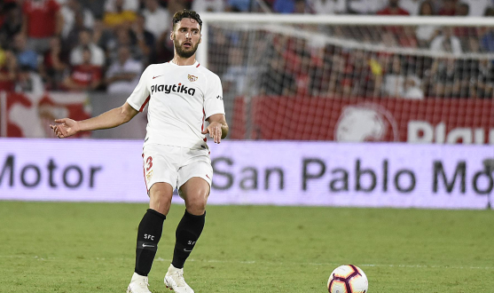 Sevilla's Sergi Gómez against Getafe