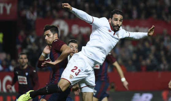Rami en el Sevilla FC-Eibar