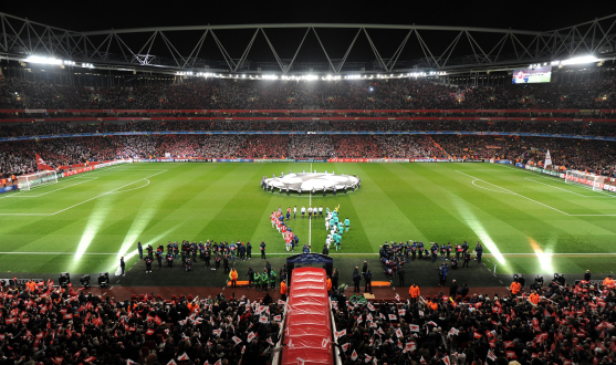 Arsenal Stadium en Champions League