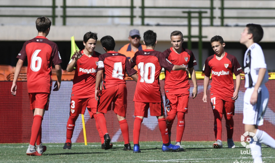 Sevilla FC infantil B en Arona 