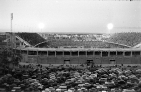 Estadio Ramón Sánchez-Pizjuán. Campo de juego del Sevilla FC.
