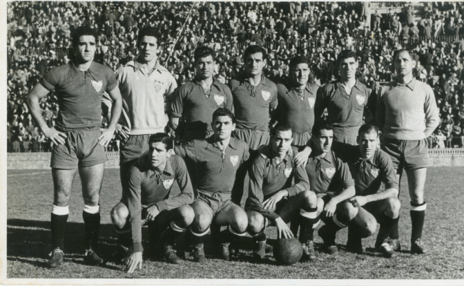 Plantilla Sevilla FC Temporada 1956/1957