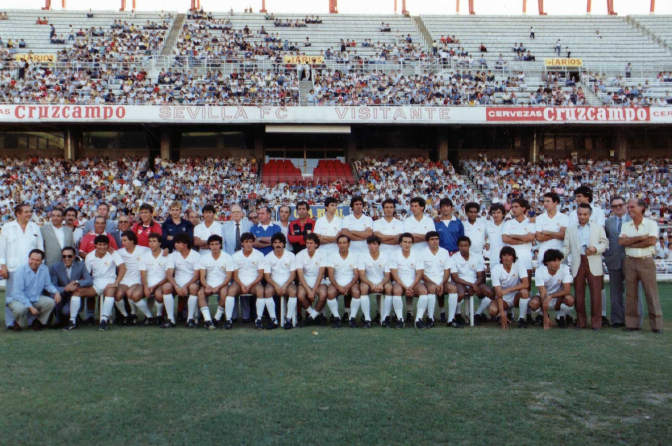 Plantilla Sevilla FC Temporada 1982/1983