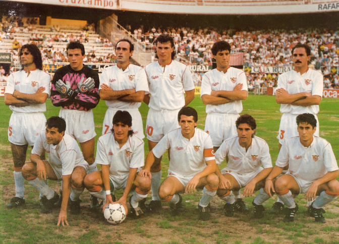 Plantilla Sevilla FC Temporada 1990/1991