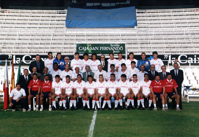 Plantilla Sevilla FC Temporada 1994/1995