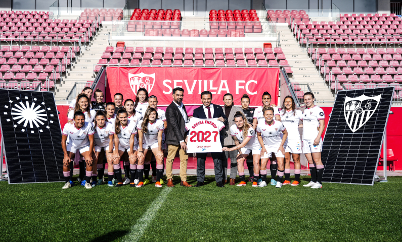 Social Energy, patrocinador principal del Sevilla FC Femenino para las tres próximas temporadas