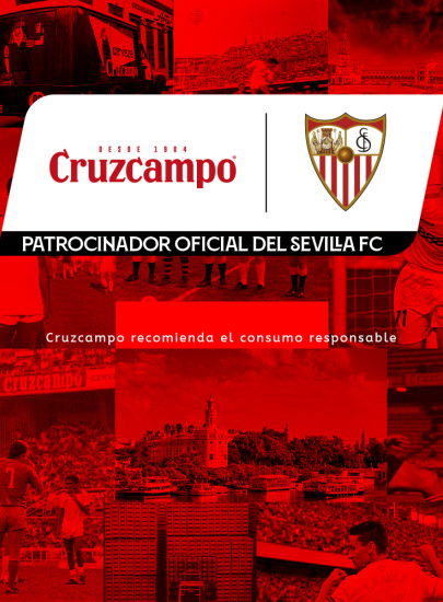 Cruzcampo, patrocinador oficial del Sevilla FC