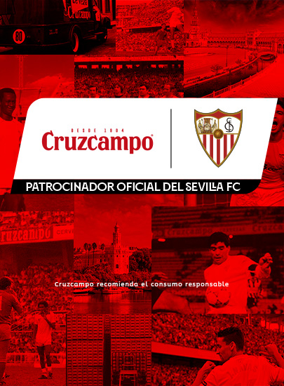 Cruzcampo, patrocinador oficial del Sevilla FC