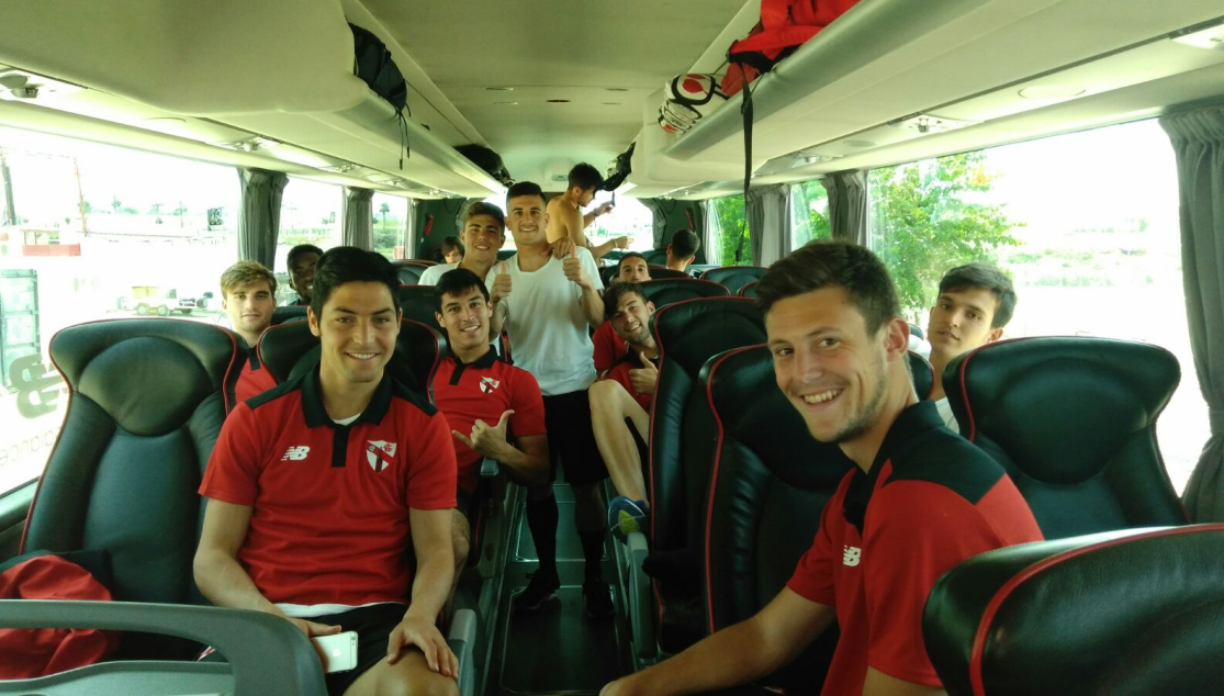 El Sevilla Atlético se desplaza en autobús a Almería