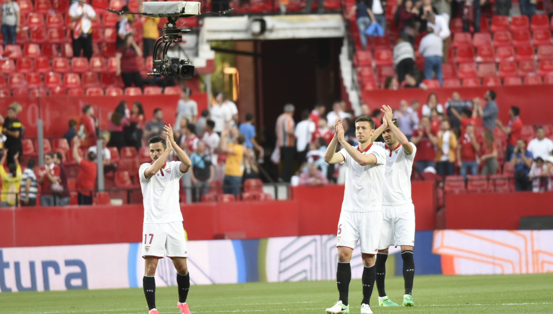 Final del partido Sevilla FC-Deportivo