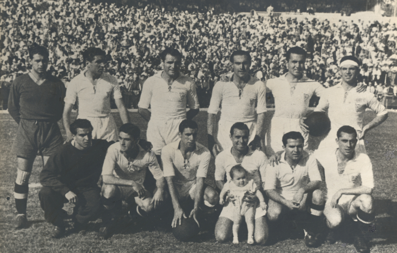 Alineación ganadores Copa de España 1948