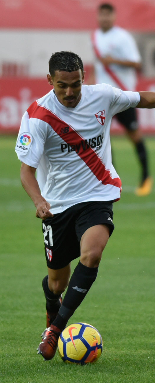Fotografía del jugador Bilal Boutobba, del Sevilla Atlético