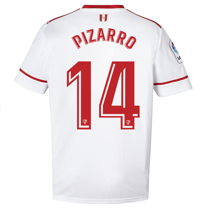Camiseta de Guido Pizarro, jugador del Sevilla FC temporada 17/18