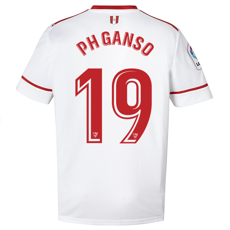 Fotografía de la camiseta del jugador Ganso, del Sevilla FC