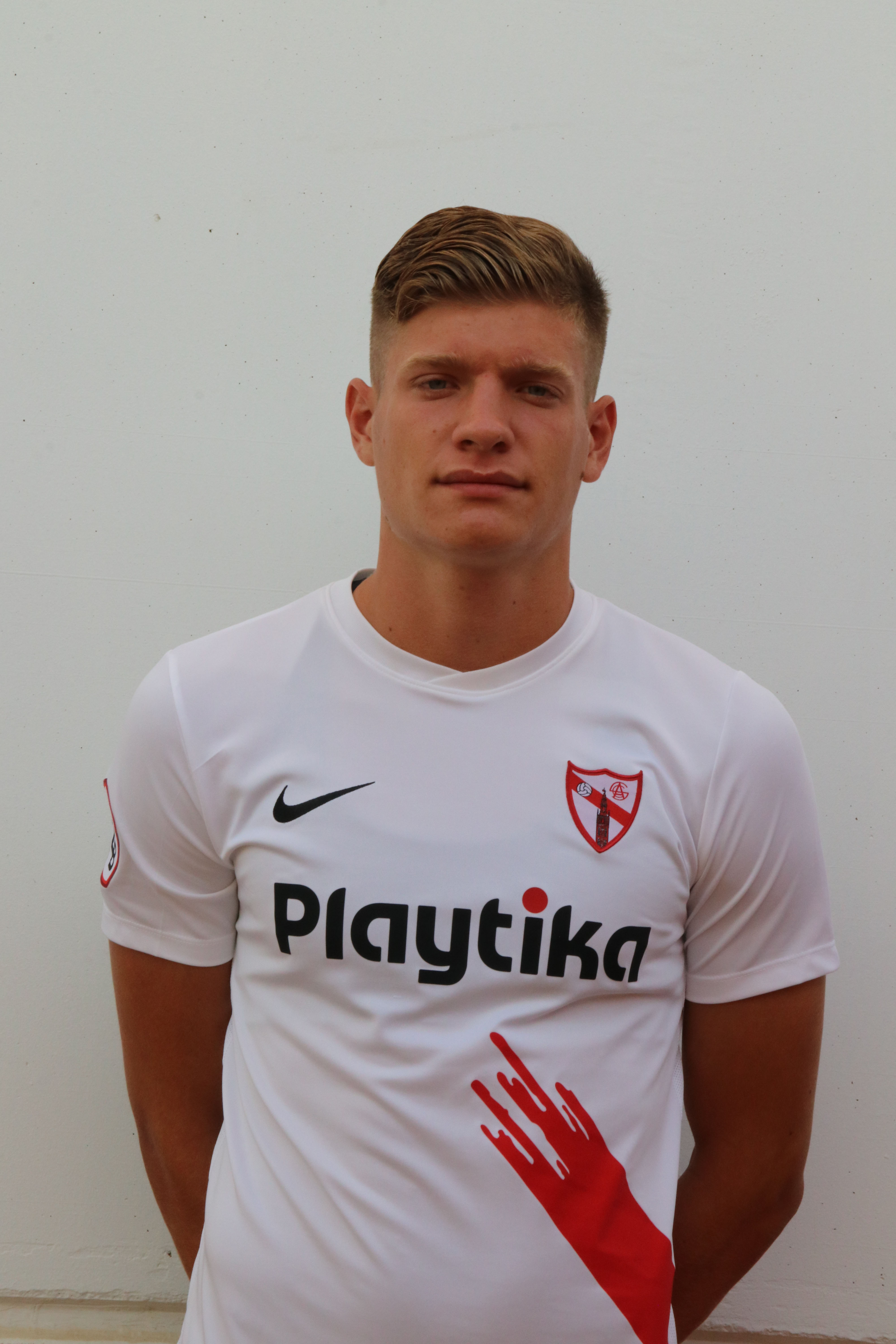 Camiseta de Konyk, jugador del Sevilla Atlético temporada 17/18