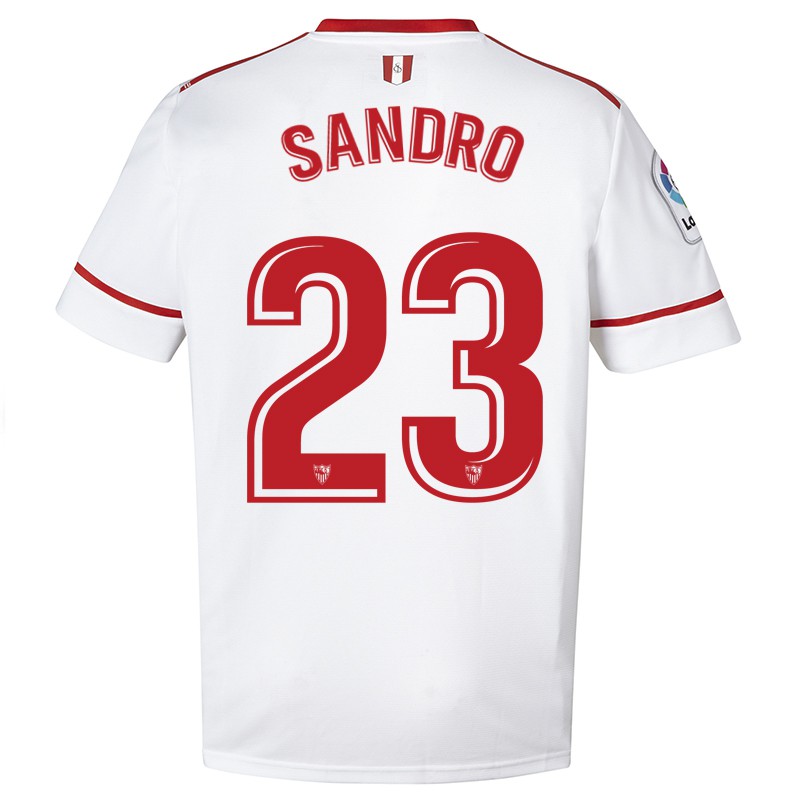 Camiseta de Sandro Ramírez, jugador del Sevilla FC temporada 17/18